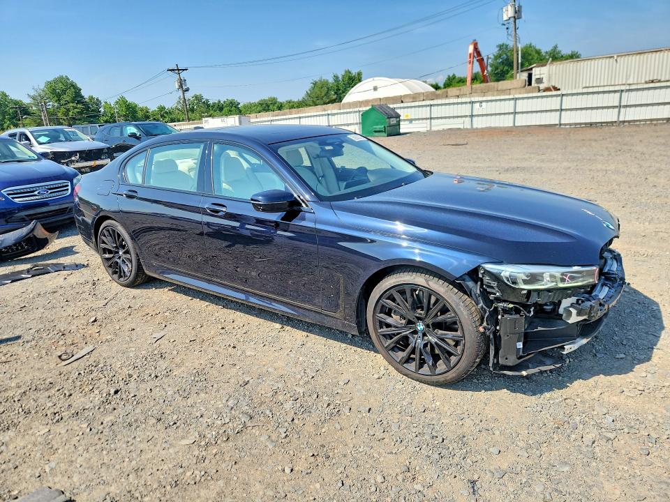 2021 BMW 7er VIN WBA7U2C00MCE62993 COPART salvage auction — FRONT END, Nj - Cert Of Title-Salvage, sold $12,500 on 2026-07-28 (photo 4)