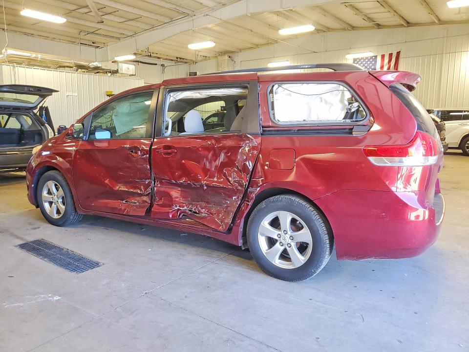 2011 Toyota Sienna VIN 5TDKK3DC0BS148335 COPART salvage auction — SIDE, Mn - Cert Of Title-Salvage, sold $1,450 on 2026-07-07 (photo 2)