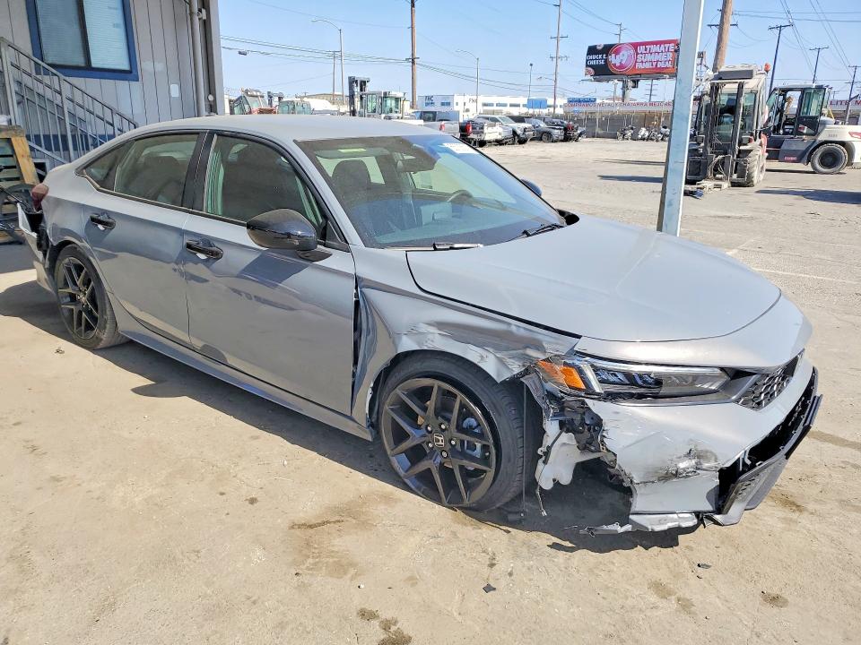 2026 Honda Civic VIN 2HGFE2F58TH573286 COPART salvage auction — FRONT END, Ca - Salvage Certificate, sold $10,400 on 2026-07-30 (photo 4)