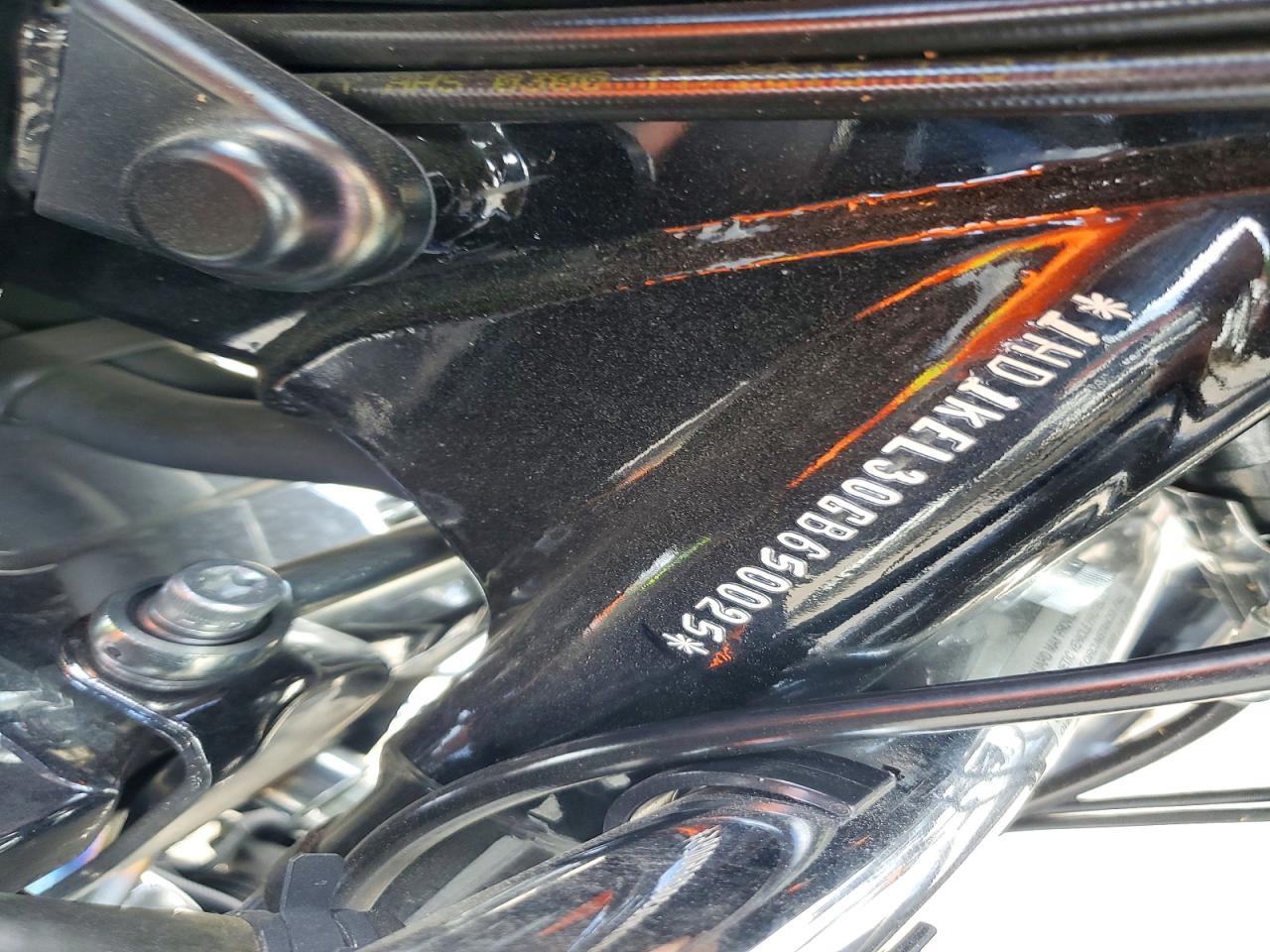 2016 Harley-Davidson FLHTK VIN 1HD1KEL30GB650025 COPART salvage auction — Front End, GA - CERT OF TITLE-SALVAGE, sold $6,700 on 2026-06-25 (photo 9)