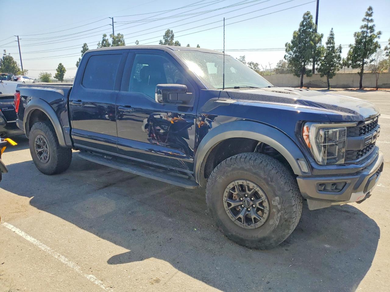 2022 Ford F-150 VIN 1FTFW1RG0NFC21018 COPART salvage auction — Mechanical, CA - SALVAGE CERTIFICATE, sold $26,500 on 2026-07-07 (photo 4)