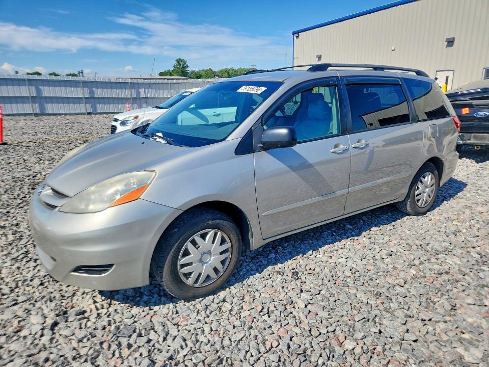 2008 Toyota Sienna VIN 5TDZK23C08S109165 COPART salvage auction — HAIL, Wi - Junked Vehicle Bill Of Sale, sold $600 on 2026-07-06 (photo 1)