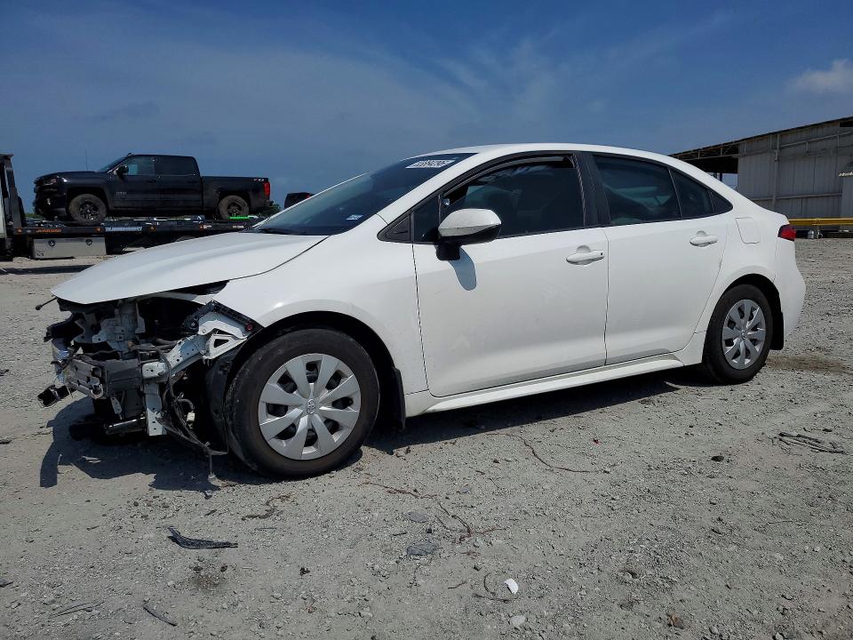 2020 Toyota Corolla VIN 5YFDPRAE4LP066296 COPART salvage auction — FRONT END, Tx - Salvage Vehicle Title, sold $3,300 on 2026-07-07 (photo 1)