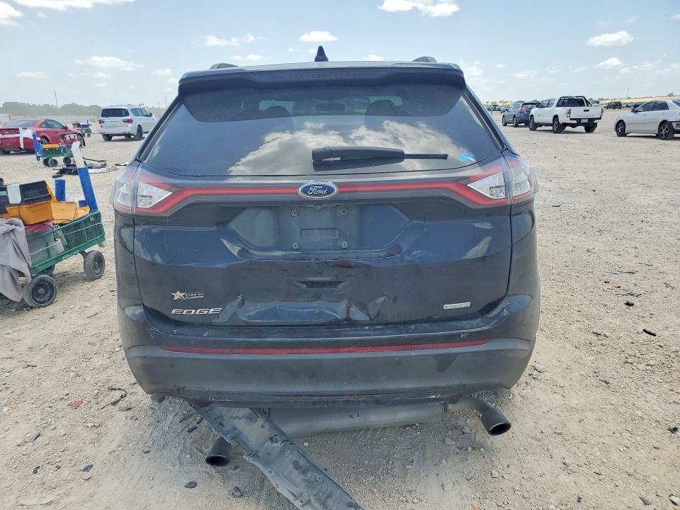 2016 Ford Edge VIN 2FMPK3G95GBB10917 COPART salvage auction — REAR END, Tx - Salvage Vehicle Title, sold $1,950 on 2026-07-09 (photo 6)