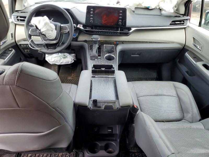 2022 Toyota Sienna VIN 5TDGSKFC2NS067063 COPART salvage auction — FRONT END, ON - PERMIT SALVAGE, sold $5,300 on 2026-07-28 (photo 8)