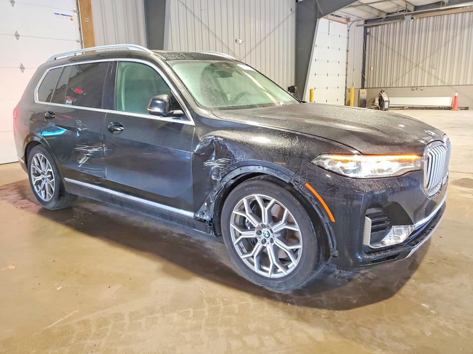 2021 BMW X7 VIN 5UXCW2C08M9E41090 COPART salvage auction — FRONT END, Pa - Certificate Of Salvage, sold $17,500 on 2026-07-08 (photo 4)