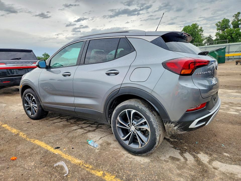 2023 Buick Encore VIN KL4MMDSLXPB165258 COPART salvage auction — HAIL, Ks - Cert Of Title-Salvage, sold $8,000 on 2026-07-08 (photo 2)