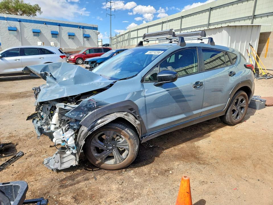 2024 Subaru Xv VIN JF2GUABC8R8284221 COPART salvage auction — FRONT END, NM - CERT OF TITLE-SALVAGE (P), sold $200 on 2026-07-27 (photo 1)