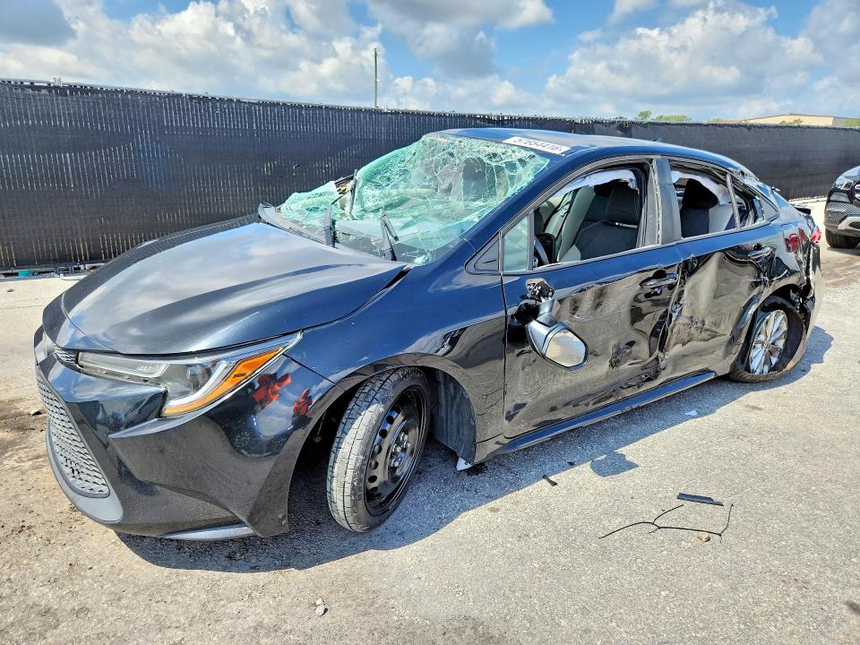 2020 Toyota Corolla VIN 5YFVPRAE6LP122470 COPART salvage auction — ROLLOVER, Fl - Certificate Of Destruction, sold $2,200 on 2026-07-07 (photo 1)