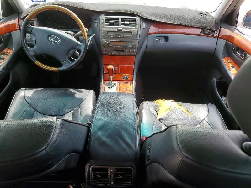 2005 Lexus Ls 430 VIN JTHBN36F655020723 COPART salvage auction — WATER/FLOOD, TX - SALVAGE TITLE-FLOOD DAMAGE (P), sold $650 on 2026-07-10 (photo 8)