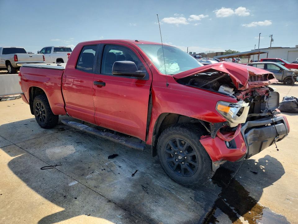 2019 Toyota Tundra VIN 5TFUW5F13KX807734 COPART salvage auction — FRONT END, TX - SALVAGE VEHICLE TITLE, sold $9,400 on 2026-07-27 (photo 4)