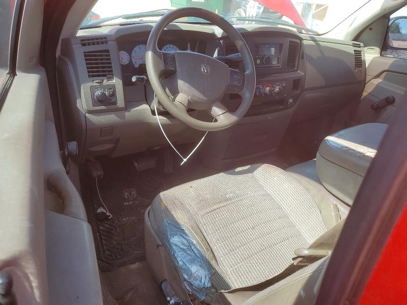 2008 Dodge Ram VIN 1D7HA16K18J108931 COPART salvage auction — REAR END, OK - CERT OF TITLE-SALVAGE, sold $1,450 on 2026-07-09 (photo 8)