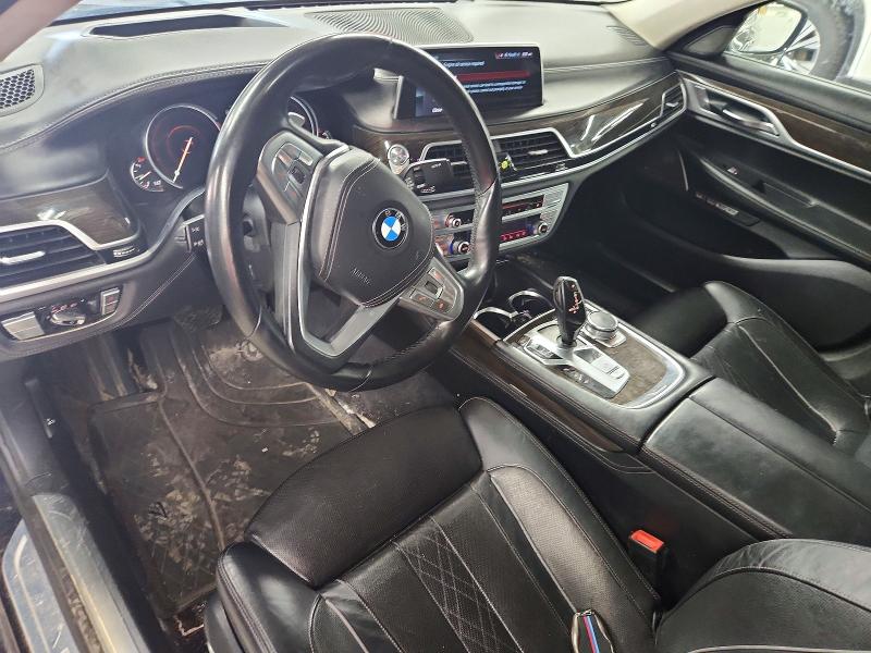 2016 BMW 7 series VIN WBA7F2C53GG418261 COPART salvage auction — HAIL, Il - Certificate Of Title, sold $3,650 on 2026-07-28 (photo 8)