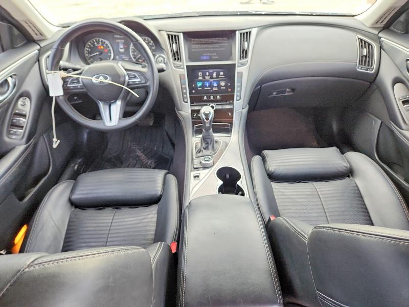 2018 Infiniti Q50 VIN JN1EV7AP9JM361252 COPART salvage auction — SIDE, La - Permit To Sell - Reconstructed (P), sold $4,150 on 2026-07-17 (photo 8)