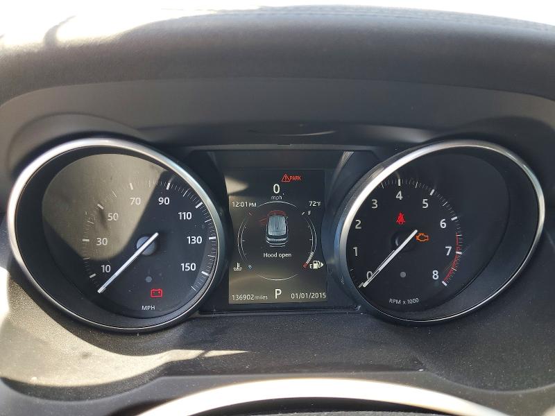 2018 Land rover RANGE ROVER VIN SALVC2RX8JH279766 COPART salvage auction — MECHANICAL, Ca - Dis/Dlr/Exp Only Clean Title, sold $2,550 on 2026-07-21 (photo 9)