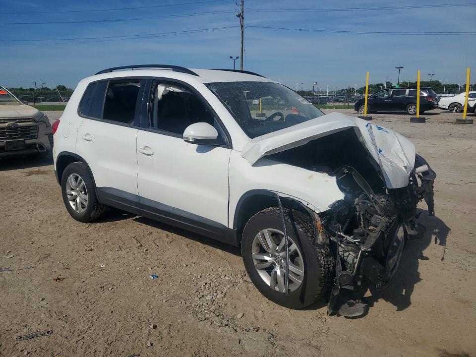 2016 Volkswagen VIN WVGAV7AX0GW599477 COPART salvage auction — FRONT END, In - Cert Of Title-Salvage Title, sold $550 on 2026-07-17 (photo 4)