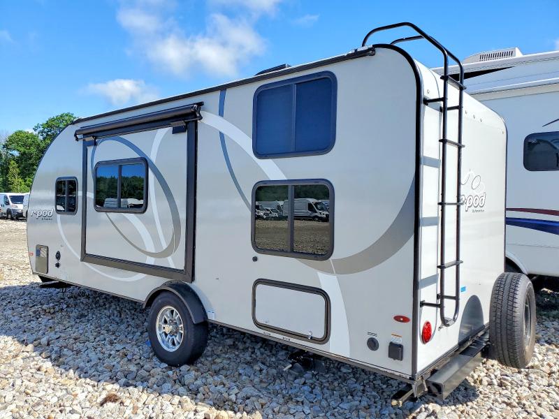 2020 Camp Trailer VIN 4X4TRPU12LB024396 COPART salvage auction — SIDE, NH - CERT OF TITLE-SALVAGE, sold $1,300 on 2026-07-28 (photo 3)