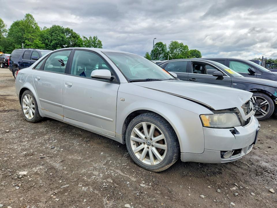 2005 Audi A4 VIN WAULC68E75A056751 COPART salvage auction — FRONT END, Vt - Certificate Of Title, sold $475 on 2026-07-02 (photo 4)