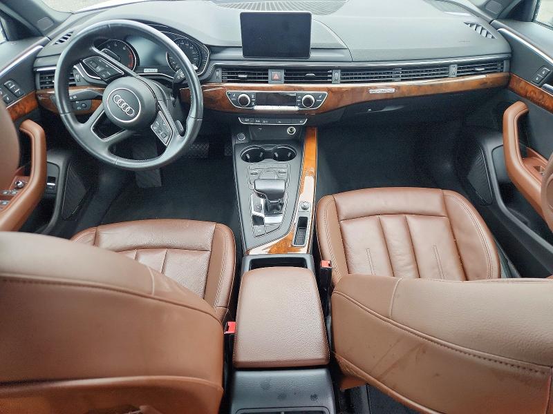 2018 Audi A4 VIN WAUENAF42JN009940 COPART salvage auction — VANDALISM, Ct - Cert Of Title-Salvage, sold $5,800 on 2026-07-10 (photo 8)