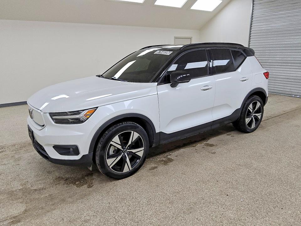 2021 Volvo Xc40 recharge VIN YV4ED3UR3M2588147 COPART salvage auction — MECHANICAL, Co - Certificate Of Title, sold $15,700 on 2026-07-07 (photo 1)