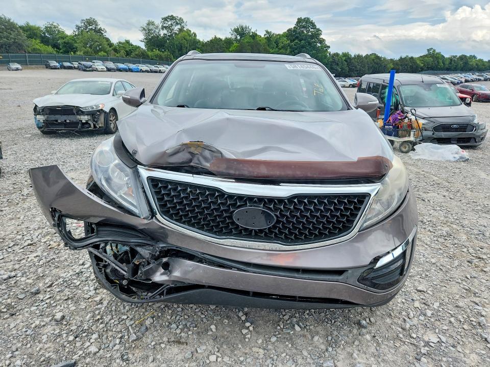 2014 Kia VIN KNDPCCAC4E7586670 COPART salvage auction — FRONT END, Tn - Salvage Certificate, sold $175 on 2026-07-21 (photo 5)