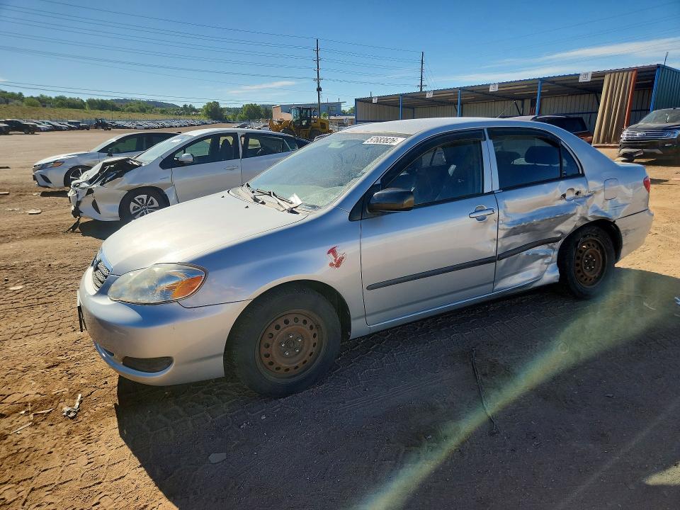 2007 Toyota Corolla VIN JTDBR32E670126768 COPART salvage auction — SIDE, CO - SALVAGE TITLE, sold $750 on 2026-07-29 (photo 1)