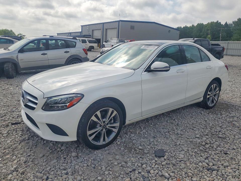 2021 Mercedes-benz C-klasse VIN W1KWF8EB6MR611224 COPART salvage auction — SIDE, Mi - Certificate Of Title, sold $12,500 on 2026-07-16 (photo 1)