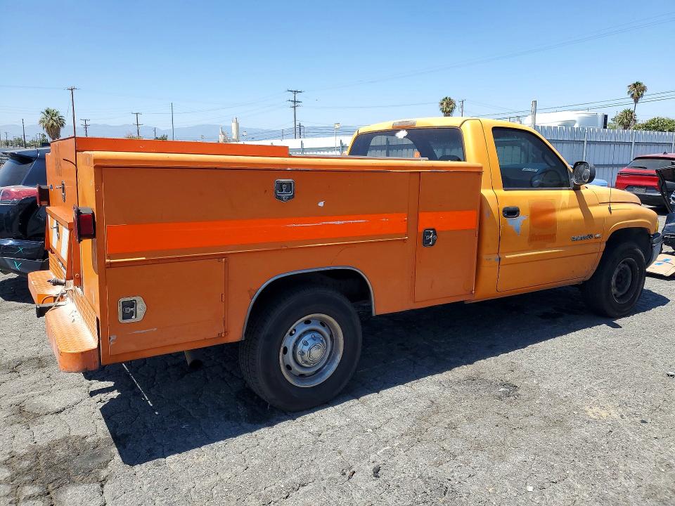 2001 Dodge Ram 2500 VIN 3B6KC26Z31M272630 COPART salvage auction — FRONT END, Ca - Dis/Dlr/Exp Only Clean Title, sold $350 on 2026-07-09 (photo 3)