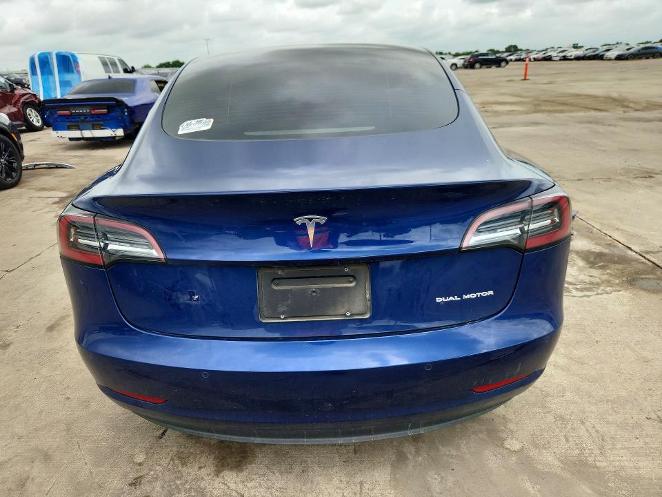 2022 Tesla Model 3 VIN 5YJ3E1EB2NF315356 COPART salvage auction — FRONT END, Salvage Title, sold $6,200 on 2026-07-13 (photo 6)