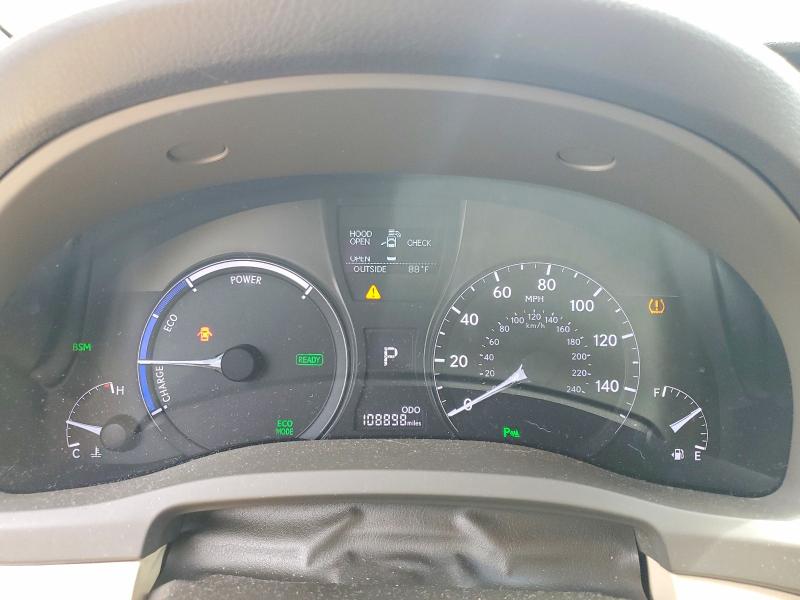 2014 Lexus VIN JTJZB1BA5E2413666 COPART salvage auction — FRONT END, Sc - Cert Of Title-Salvage, sold $6,700 on 2026-07-10 (photo 9)