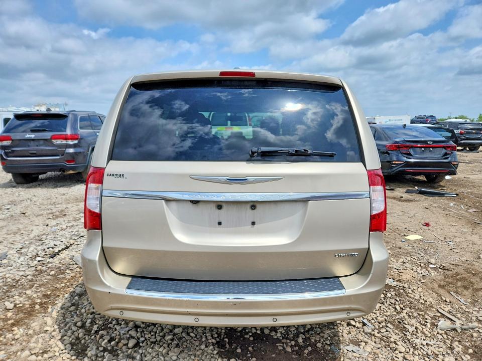 2013 Chrysler Voyager VIN 2C4RC1GG4DR641624 COPART salvage auction — SIDE, Il - Certificate Of Title, sold $625 on 2026-07-29 (photo 6)