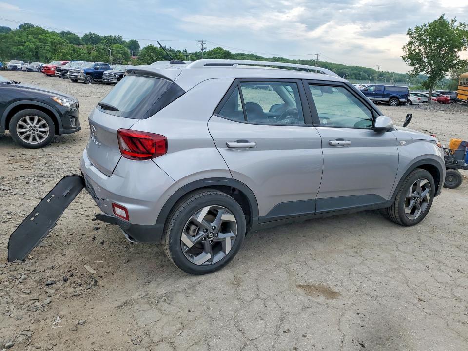 2025 Hyundai Venue VIN KMHRC8A33SU391674 COPART salvage auction — REAR END, Fl - Certificate Of Destruction, sold $9,200 on 2026-07-14 (photo 3)