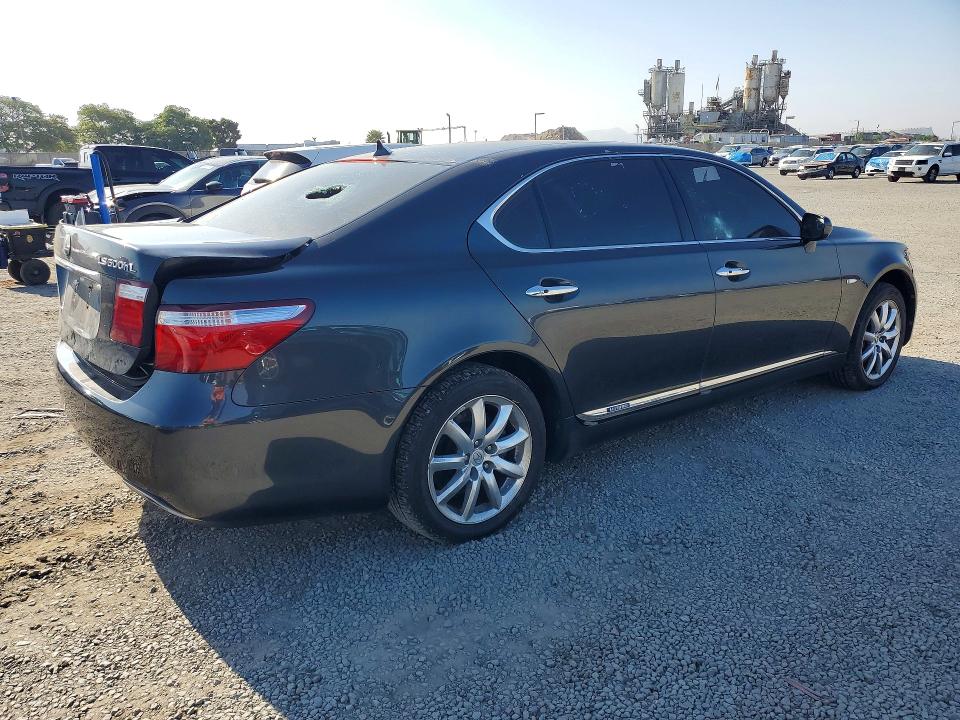 2008 Lexus Ls VIN JTHDU46F185004337 COPART salvage auction — VANDALISM, Va - Cert Of Title - Salvage (P), sold $1,250 on 2026-07-02 (photo 3)