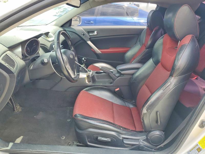 2010 Hyundai Genesis VIN KMHHT6KD9AU023568 COPART salvage auction — FRONT END, Ca - Salvage Certificate, sold $1,200 on 2026-07-09 (photo 7)
