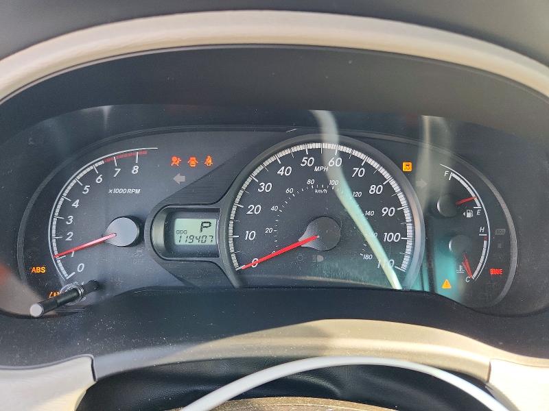 2014 Toyota Sienna VIN 5TDKK3DC3ES495971 COPART salvage auction — REAR END, Ca - Salvage Certificate, sold $2,100 on 2026-07-13 (photo 9)