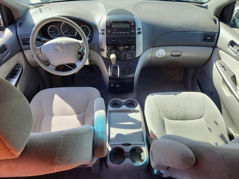 2010 Toyota Sienna VIN 5TDKK4CC4AS296848 COPART salvage auction — FRONT END, MA - CERT OF TITLE-RECONSTRCTD COLL, sold $625 on 2026-07-08 (photo 8)