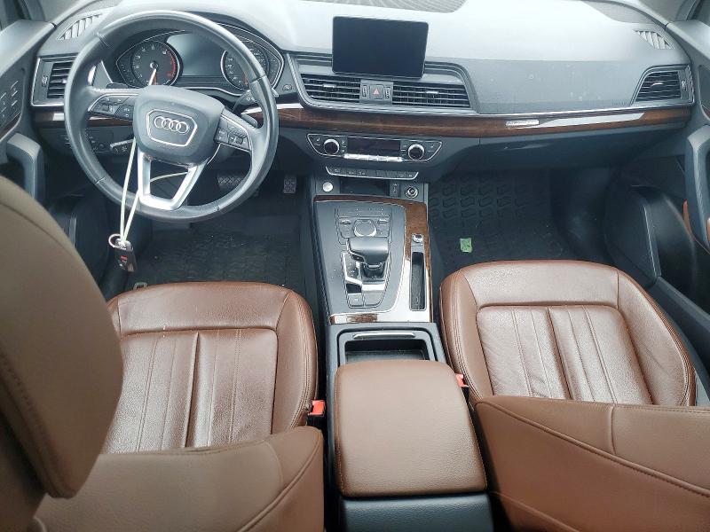 2019 Audi VIN WA1ANAFY0K2133979 COPART salvage auction — FRONT END, Tx - Salvage Vehicle Title, sold $7,200 on 2026-07-16 (photo 8)