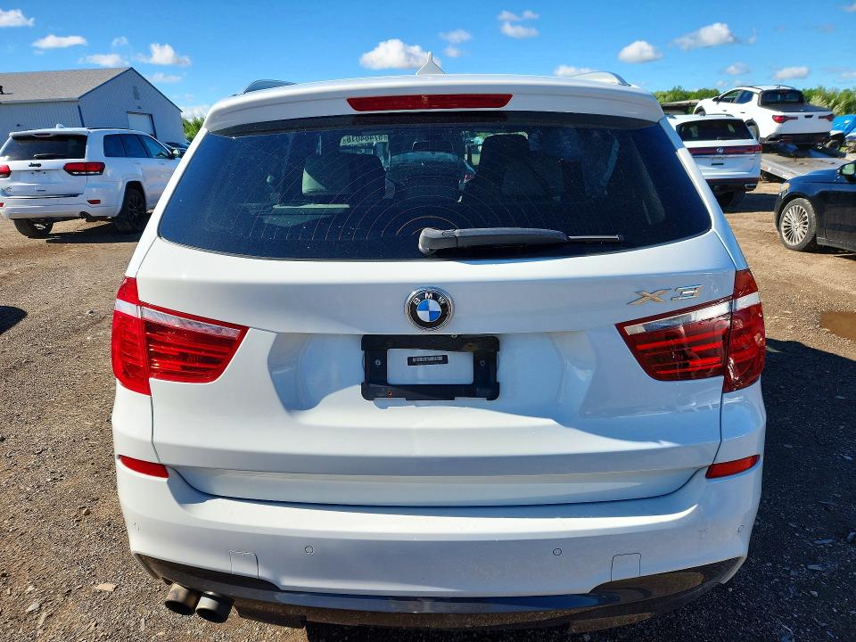 2017 BMW X3 VIN 5UXWX9C56H0T10553 COPART salvage auction — FRONT END, Oh - Cert Of Title-Salvage, sold $3,300 on 2026-07-27 (photo 6)