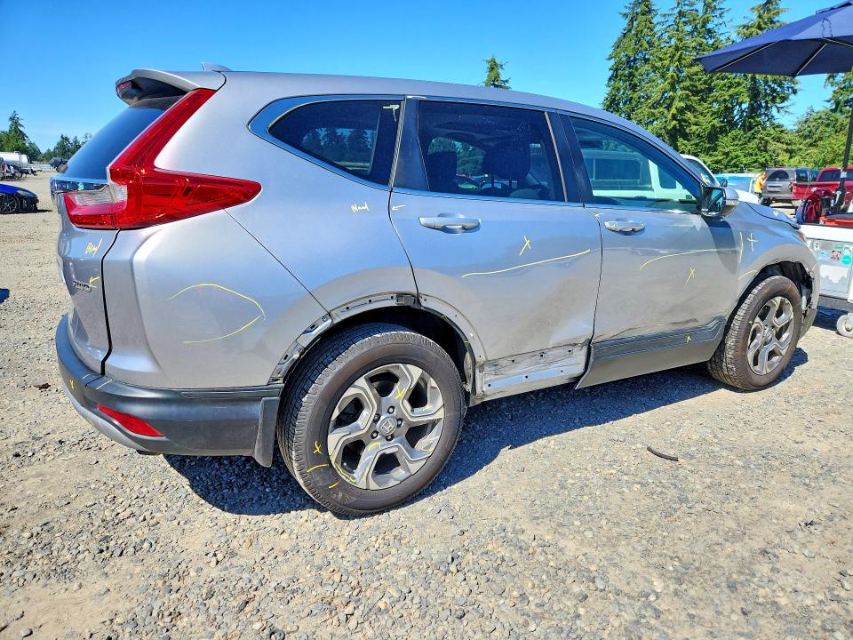 2018 Honda Cr-v VIN 2HKRW2H86JH641086 COPART salvage auction — FRAME DAMAGE, Wa - Bill Of Sale, sold $6,600 on 2026-07-02 (photo 3)