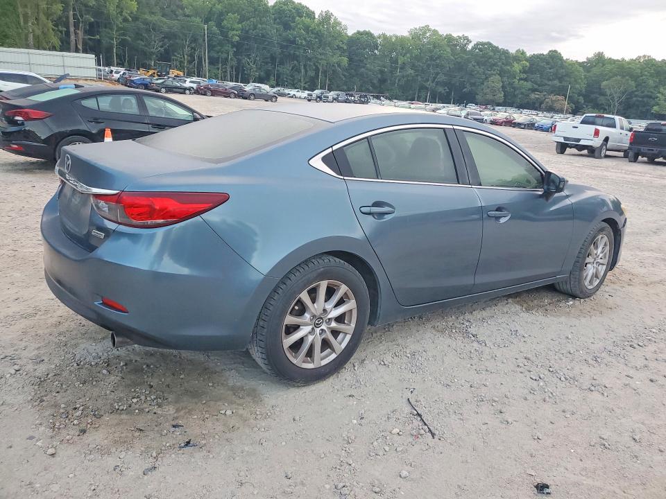2016 Mazda 6 VIN JM1GJ1U53G1413669 COPART salvage auction — REAR END, Nc - Salvage Certificate Of Title, sold $400 on 2026-07-24 (photo 3)
