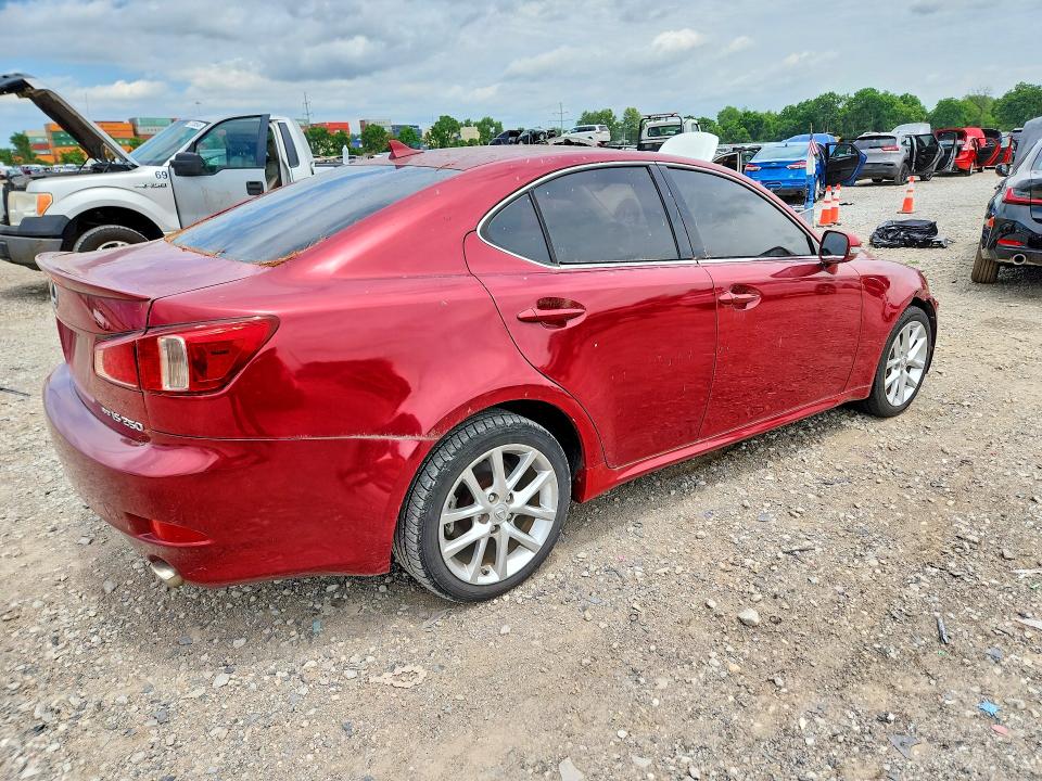 2012 Lexus Is VIN JTHCF5C28C5056361 COPART salvage auction — FRONT END, Oh - Cert Of Title-Rebuilt Salvage, sold $775 on 2026-07-02 (photo 3)