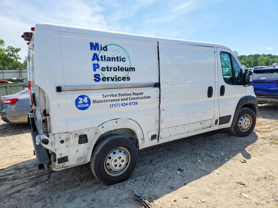 2023 Ram Promaster city VIN 3C6LRVVGXPE510757 COPART salvage auction — REAR END, VA - CERT OF TITLE - SALVAGE, sold $2,200 on 2026-07-24 (photo 3)