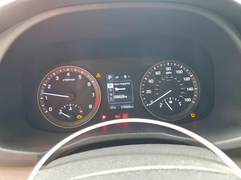 2016 Hyundai Tucson VIN KM8J3CA46GU135285 COPART salvage auction — FRONT END, AL - CERTIFICATE OF TITLE, sold $2,750 on 2026-07-02 (photo 9)