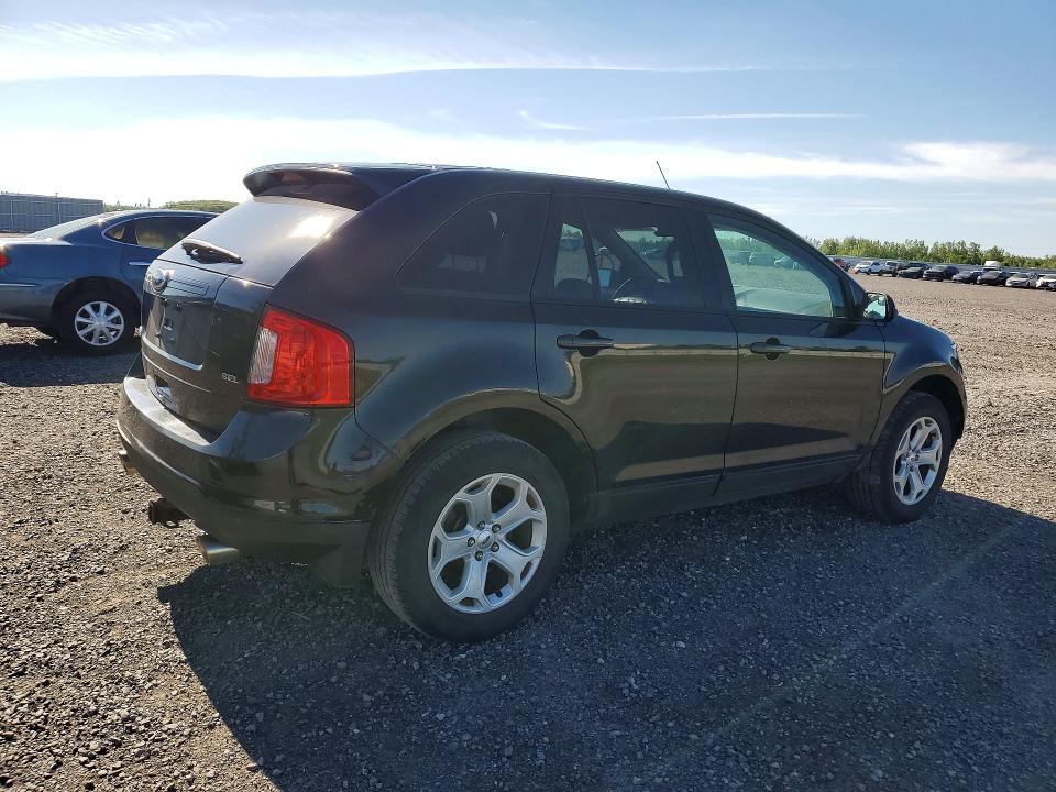 2013 Ford Edge VIN 2FMDK3JC6DBC23536 COPART salvage auction — SIDE, On - Permit No Brand - Unfit, sold $525 on 2026-07-02 (photo 3)