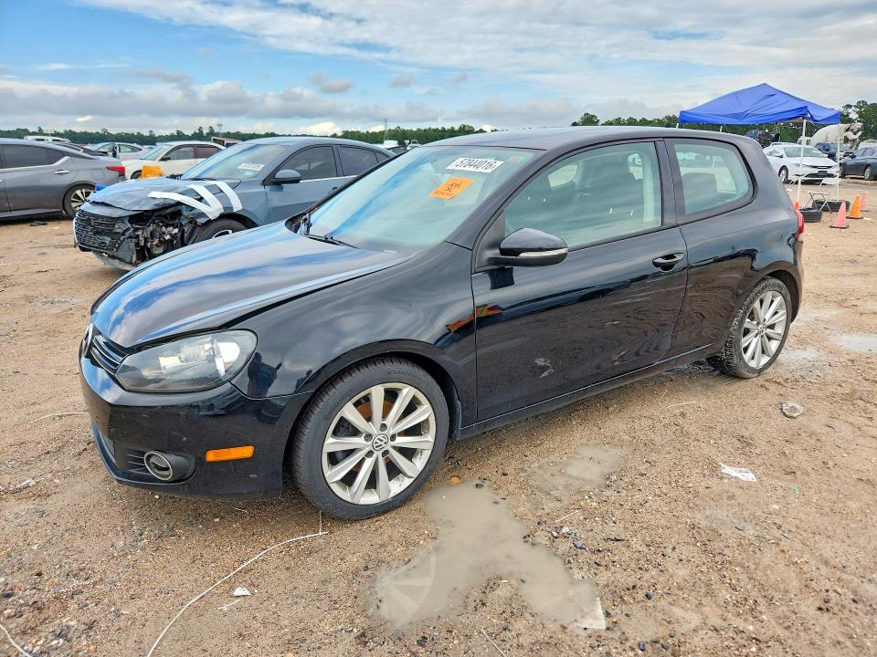 2012 Volkswagen Golf VIN WVWBM7AJ7CW251905 COPART salvage auction — FRONT END, Co - Certificate Of Title (P), sold $1,750 on 2026-07-28 (photo 1)