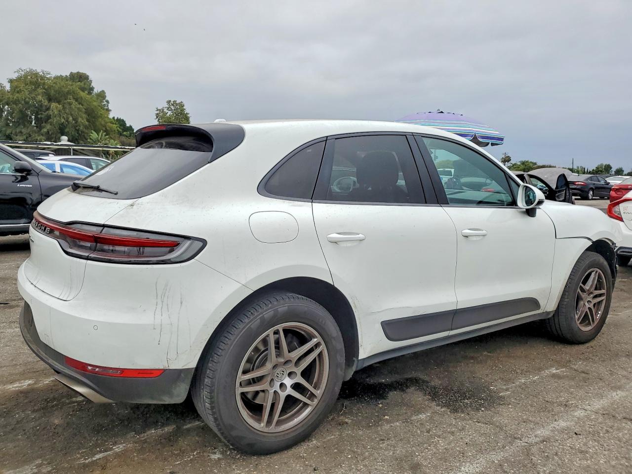 2019 Porsche Macan VIN WP1AA2A52KLB03718 COPART salvage auction — Front End, CA - SALVAGE CERTIFICATE, sold $9,900 on 2026-07-10 (photo 3)