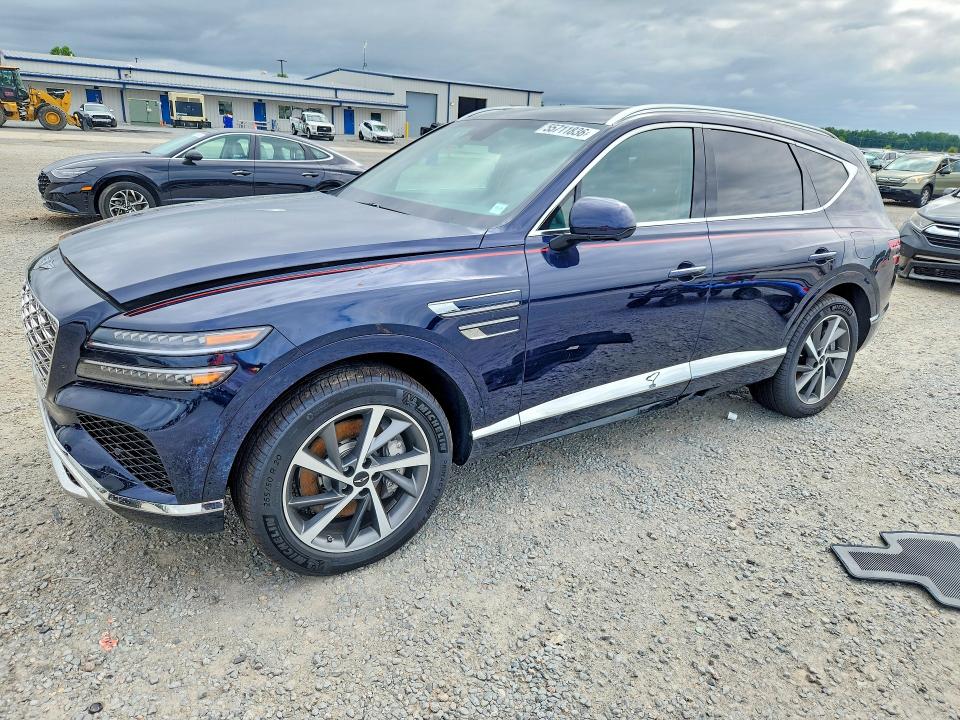 2025 Genesis Gv80 VIN KMUHBESB6SU281223 — COPART salvage auction photo