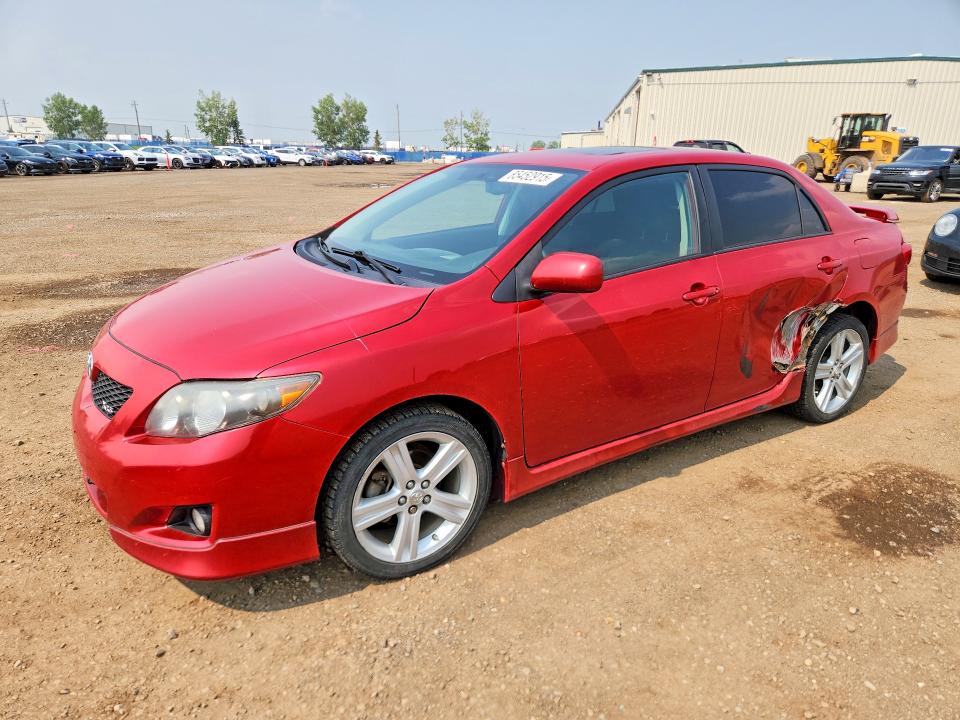 2009 Toyota Corolla VIN 2T1BE40EX9C022460 COPART salvage auction — SIDE, Ab - Bos - Salvage, sold $2,800 on 2026-08-04 (photo 1)
