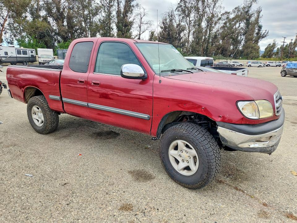 2001 Toyota Tundra VIN 5TBRT34131S168046 COPART salvage auction — ROOF, Ca - Salvage Certificate, sold $1,000 on 2026-07-28 (photo 4)