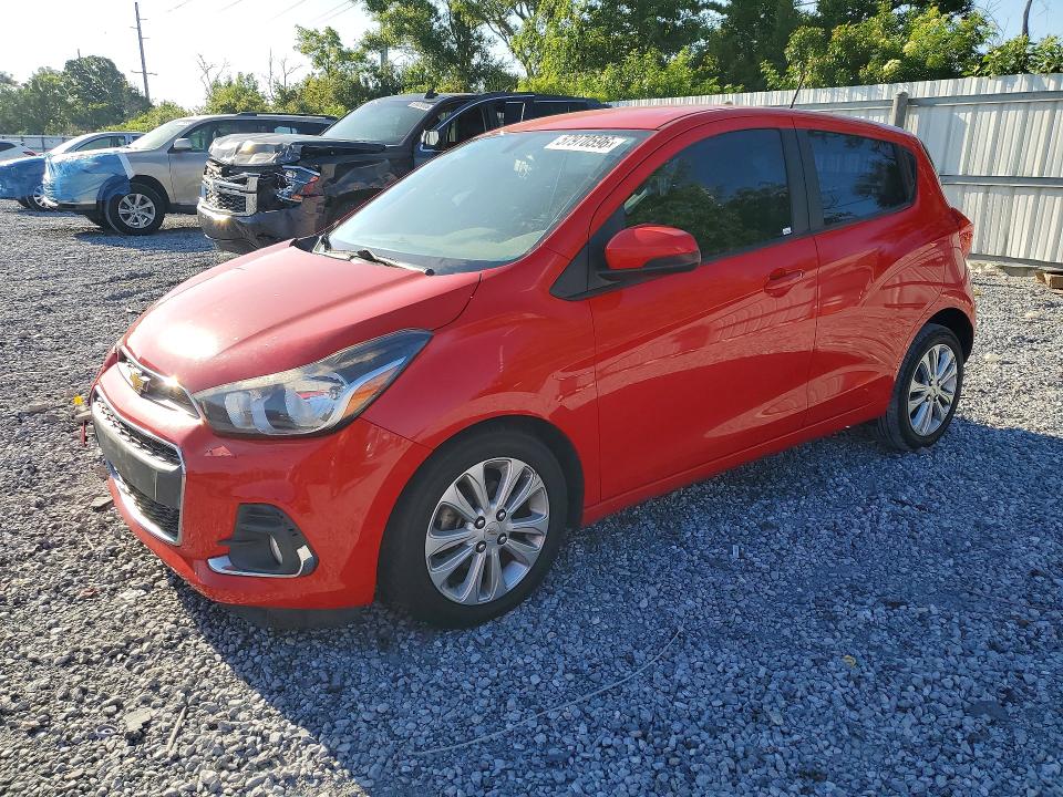 2016 Chevrolet VIN KL8CD6SA1GC637961 COPART salvage auction — FRONT END, Fl - Certificate Of Destruction, sold $1,200 on 2026-07-06 (photo 1)